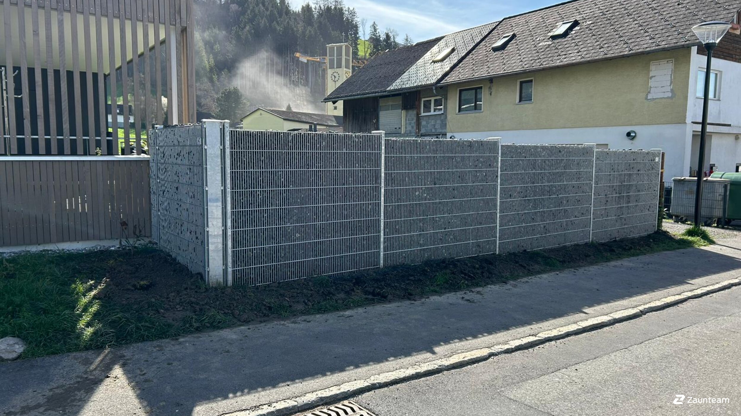 Gabionen Steinkörbe aus dem 2024 in 6835 Zwischenwasser Österreich von Zaunteam Vorarlberg.