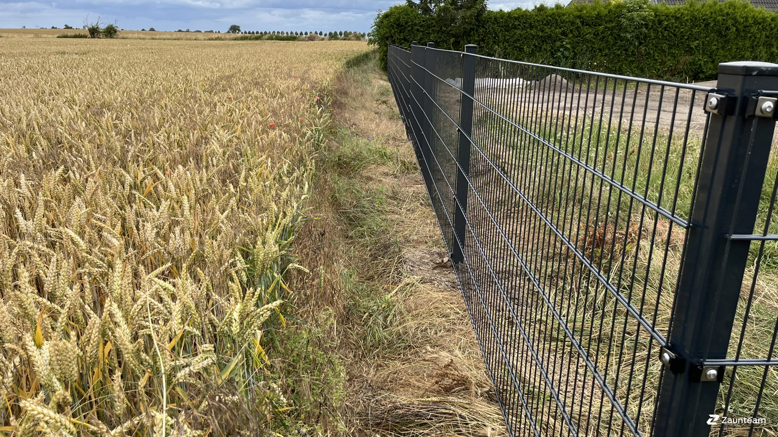 Doppelstabmattenzaun aus dem 2024 in 17309 Brietzig Deutschland von Zaunteam Pasewalk.