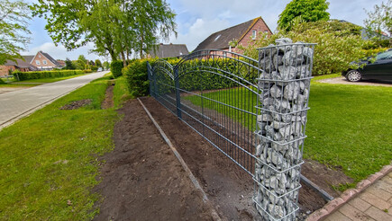 Decorzaun aus dem 2024 in 26624 Südbrookmerland Deutschland von Zaunteam Ostfriesland.